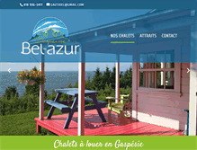 Tablet Screenshot of domainebelazur.com